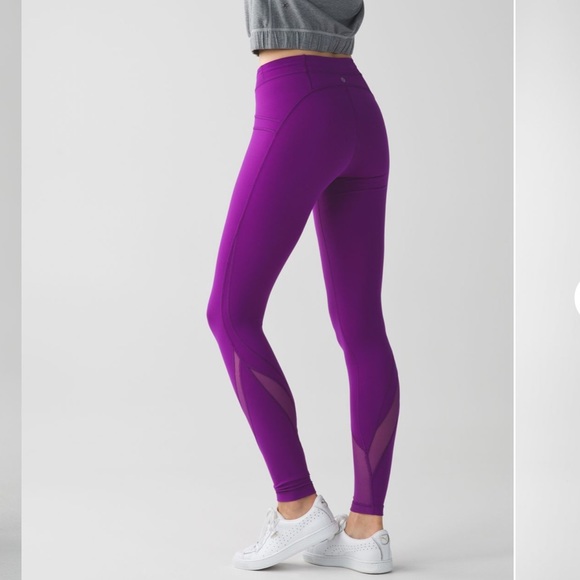 LULULEMON Free Flow Tight Full-On Luon RARE - Picture 3 of 12
